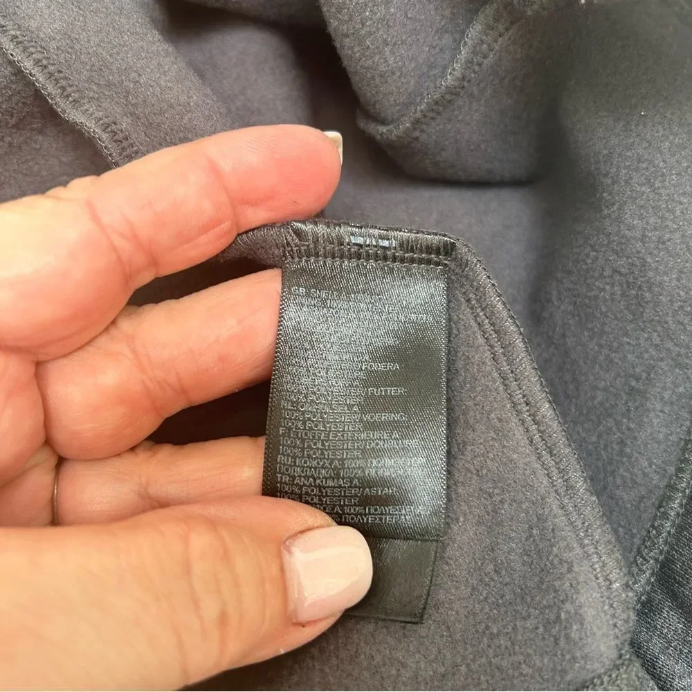 The North Face Men's‎ Canyonlands Half-Zip Gray Heathered Polyester size XXL